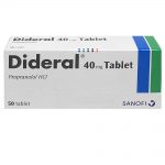Dideral (Propranolol Hydrochloride) - 40mg x 50 Tablets