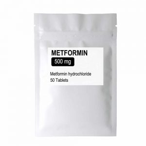 Metformin - 500mg x 50 Tablets
